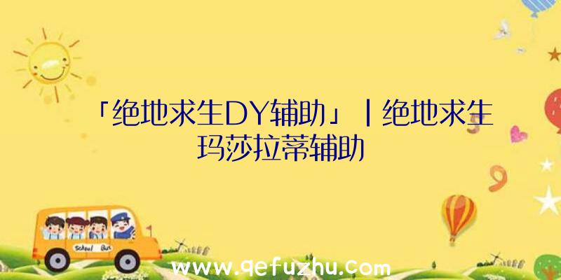 「绝地求生DY辅助」|绝地求生玛莎拉蒂辅助